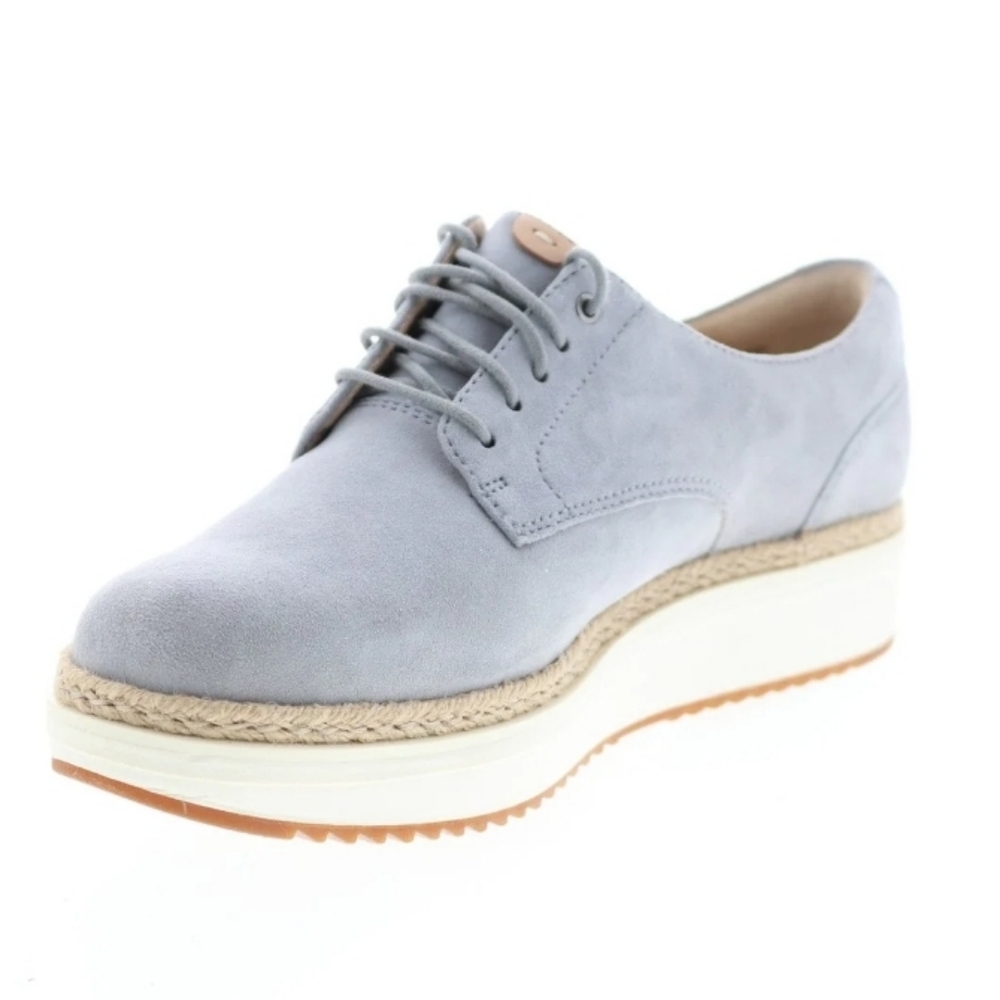 Clarks Teadale Rhea Womens Gray Suede Lifestyle Sneakers Shoes